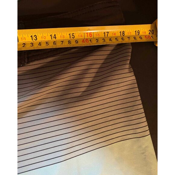 IM Imperial Motion Striped Colorblock Board Shorts Mens 34 Beach Swim Trunks - Picture 4 of 5